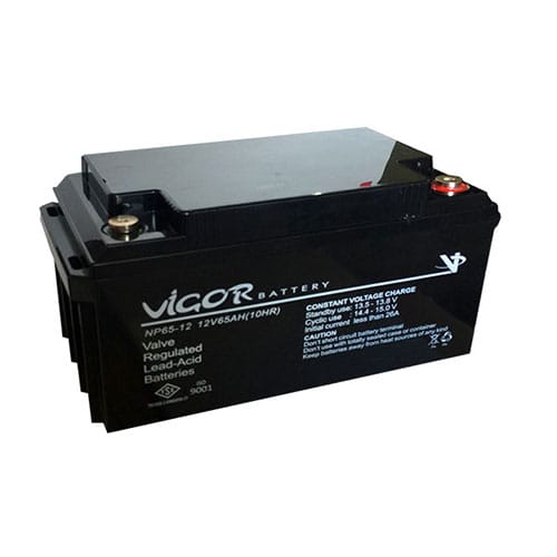 Vigor 12V 65Ah Kuru Akü